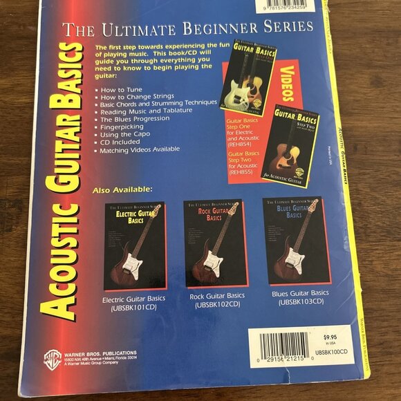 The Ultimate Beginner Series Acoustic Guitar Basics Steps 1 & 2 By Keith Wyatt - Picture 8 of 14